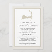 Invitation Cap Cod de Provincetown | MARIAGE (Devant)