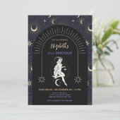 Invitation Capricorne Mystique Noire Zodiac 21e anniversaire (Debout devant)