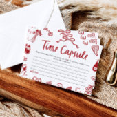 Invitation Capsule Temporelle de Jeu de Salle de Mariage Amor