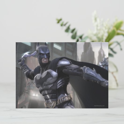 Invitation Capture d'écran : Batman (Debout devant)