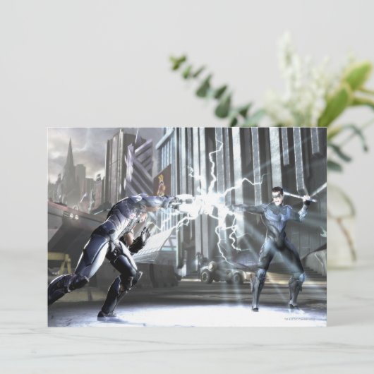 Invitation Capture d'écran : Cyborg vs Nightwing 4 (Debout devant)