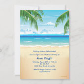 Invitation Capture d'écran de l'invitation de la fête de retr (Dos)