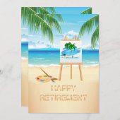 Invitation Capture d'écran de l'invitation de la fête de retr (Devant / Derrière)