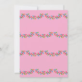 Invitation Capybara Christmas Lights Birthday Party (Dos)