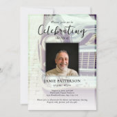 Invitation Car Collector Celebration of Life Photo, Funeral (Devant)