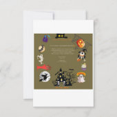 invitation card for halloueen party (Devant)