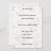 Invitation card kaart (Voorkant)