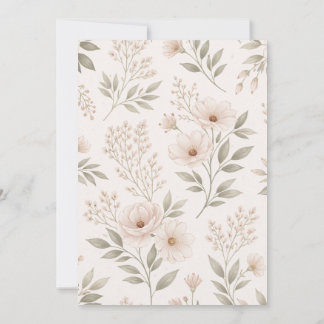 Invitation card kaart