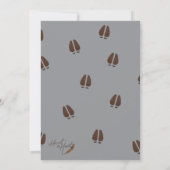 Invitation card kaart (Achterkant)