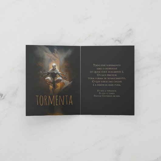 Invitation Card Tormenta (Intérieur)