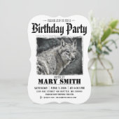 Invitation Card_Western Style (Wolf) (Debout devant)