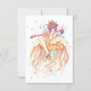 Invitation cardcaptor sakura, sakura, anime, manche, sakura k