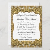 Invitation Cardellastine 5,5 x 7,5" mariage de photo (Dos)