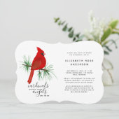 Invitation Cardinal Celebration of Life Memorial Service (Debout devant)