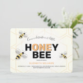 Invitation Caricature de l'orange jaune d'anniversaire (Debout devant)