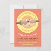 Invitation Caricature de pâtisserie i (Devant)