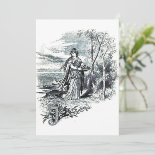 Invitation Carl Emil Doepler - Idunna (Debout devant)