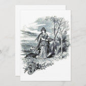 Invitation Carl Emil Doepler - Idunna (Devant / Derrière)