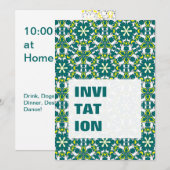 Invitation carlin (Devant / Derrière)