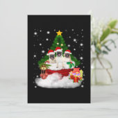 Invitation Carlin carlin avec des amis joyeux près de l'arbre (Debout devant)