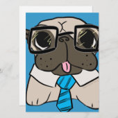 Invitation Carlin de bureau (Devant / Derrière)