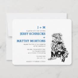 Invitation Carlin de types