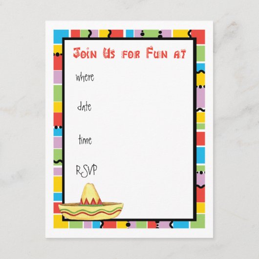 Invitation Carlin Fiesta (Dos)