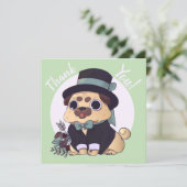 Invitation Carlin Merci mignon (Debout devant)