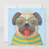 Invitation Carlin mignon (Devant)