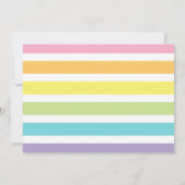 Invitation Carlin Unicorn Anniversaire Invitation, Carlin Ann (Dos)