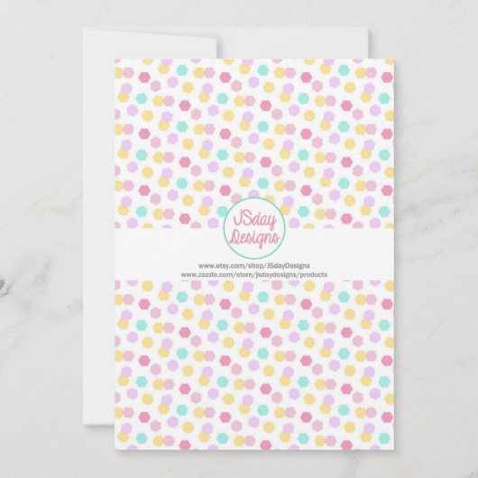 Invitation Carlin Unicorn Chien Chien Chien Chien Chien Anniv (Dos)