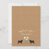 Invitation Carlins sur les lumières de la fête de vélo Faire- (Dos)