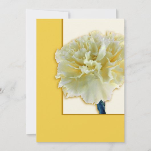 Invitation carnation (Devant)