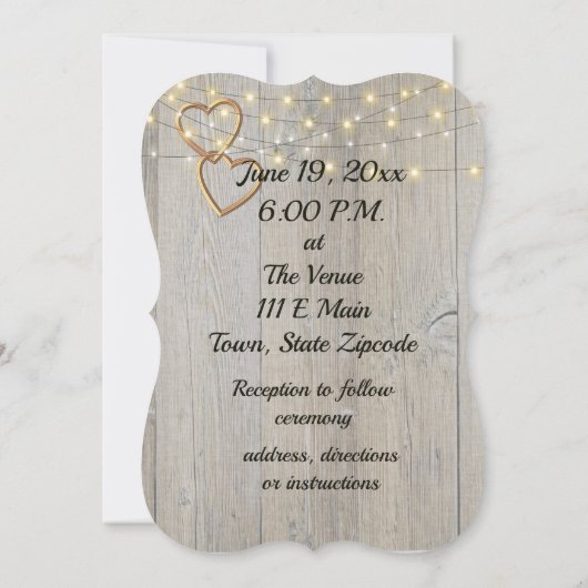 Invitation Carnation rose romantique blanche Hydrangée (Dos)