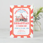 Invitation Carnaval 1er anniversaire (Debout devant)