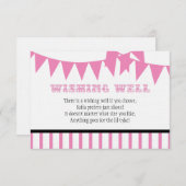 Invitation Carnaval Baby shower bien-être (Devant / Derrière)