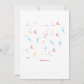 Invitation Carnaval brésilien (Dos)