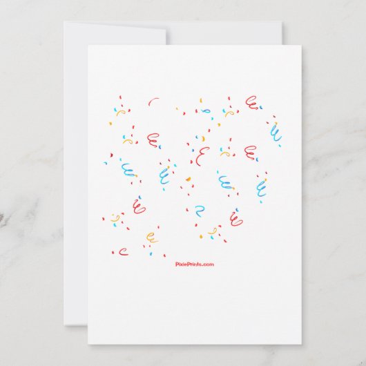 Invitation Carnaval brésilien (Dos)