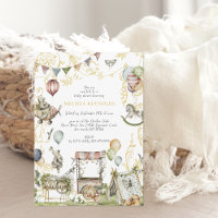 Carnaval de cirque | Baby shower forestier