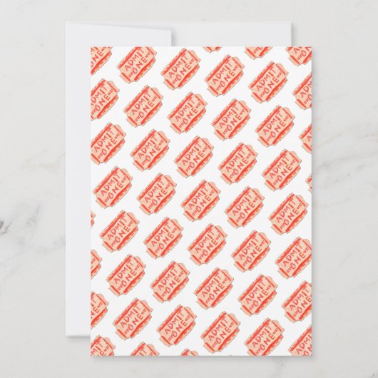 Invitation Carnaval Spectacle de cirque Rejoignez Fun Kid Ann (Dos)