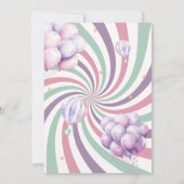 Invitation Carnival Circus Birthday Party  (Dos)