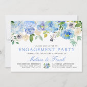 Invitation Carolina Bloom| Fêtes de fiançailles (Devant)