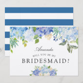 Invitation Carolina | Serez-vous ma demoiselle d'honneur ? (Devant / Derrière)