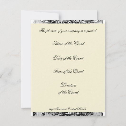 Invitation Caroline (Dos)