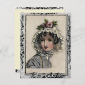 Invitation Caroline (Devant / Derrière)