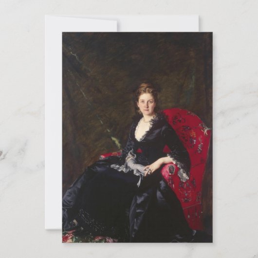 Invitation Carolus-Duran - Portrait de Nadejda Polovtsova (Devant)