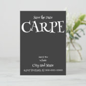 INVITATION CARPE (Debout devant)