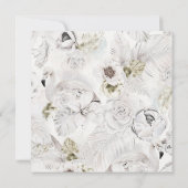 Invitation Carré à la Maison ouverte d'hiver (Dos)