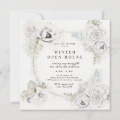 Invitation Carré à la Maison ouverte d'hiver (Devant)