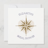 Invitation Carré de Fête de l'mariée thématique po (Dos)